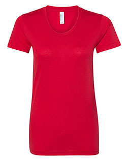 Custom Embroidered American Apparel BB301W Ladies 3.6 oz Poly-Cotton Short-Sleeve Crewneck at GotApparel