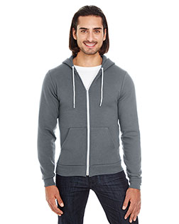 Custom Embroidered American Apparel F497W Men 8.2 oz Flex Fleece Zip Hoodie at GotApparel