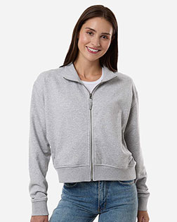 American Apparel FTJ00 Women's French Terry Full-Zip Jacket at GotApparel