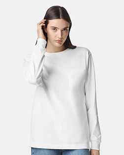 American Apparel 9410 Unisex Super Heavyweight Long Sleeve Pocket Tee at GotApparel