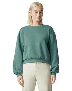 American Apparel RF494 Ladies' ReFlex Fleece Crewneck Sweatshirt at GotApparel