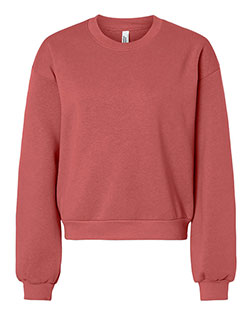 American Apparel RF494 Ladies' ReFlex Fleece Crewneck Sweatshirt at GotApparel