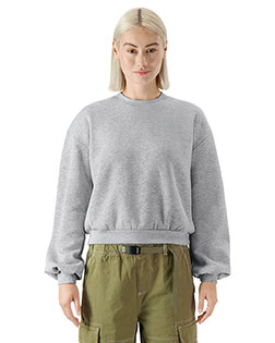 American Apparel RF494  Ladies' ReFlex Fleece Crewneck Sweatshirt at GotApparel