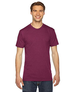 Custom Embroidered American Apparel TR401 Triblend short sleeve Track TShirt at GotApparel