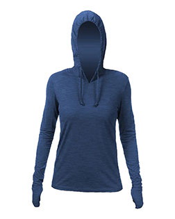 Navy Heathered product color