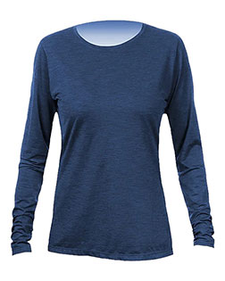 Navy Heathered product color