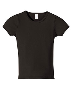 Anvil 1441 Women 1x1 Baby Rib Scoop T-Shirt at GotApparel