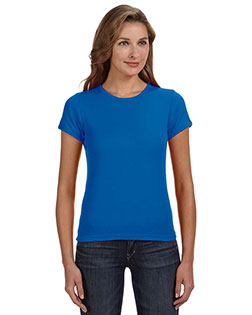 Anvil 1441 Women 1x1 Baby Rib Scoop T-Shirt at GotApparel