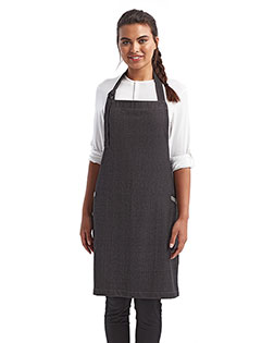 Artisan Collection by Reprime RP122  Unisex ‘Regenerate’ Sustainable Bib Apron at GotApparel