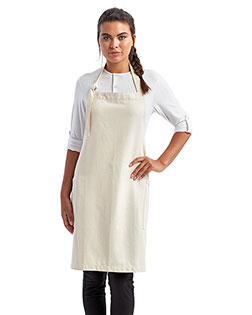 Artisan Collection by Reprime RP122  Unisex ‘Regenerate’ Sustainable Bib Apron at GotApparel