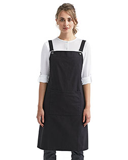 Artisan Collection by Reprime RP129  Cross Back Barista Apron at GotApparel