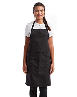 Artisan Collection by Reprime RP154  Unisex 'Colours' Sustainable Pocket Bib Apron at GotApparel