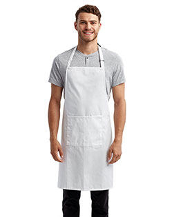 Artisan Collection by Reprime RP154  Unisex 'Colours' Sustainable Pocket Bib Apron at GotApparel