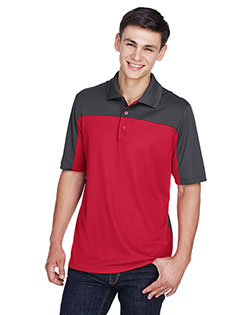 Core 365 CE101 Men Balance Colorblock Performance Pique Polo at GotApparel