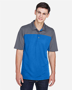 Core 365 CE101 Men Balance Colorblock Performance Pique Polo at GotApparel