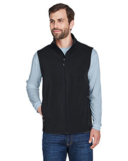 Ash City CE701 Men Cruise Two-Layer Fleece Bonded Soft Shell Vest at GotApparel