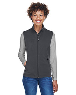 Ash City CE701W Women Cruise Two-Layer Fleece Bonded Soft Shell Vest at GotApparel