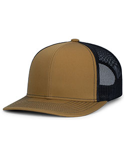 Pacific Headwear 104S  Contrast Stitch Trucker Snapback at GotApparel