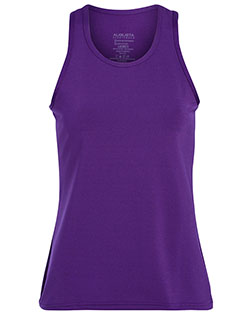 Augusta Sportswear 1202 Ladies Poly/Spandex Solid Racerback Tank at GotApparel