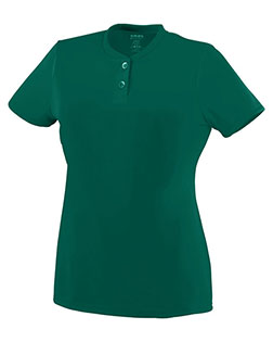 Augusta 1212 Women Wicking Two-Button Jersey at GotApparel