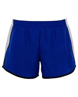Augusta Drop Ship 1265 Women Junior Fit Pulse Team Short at GotApparel