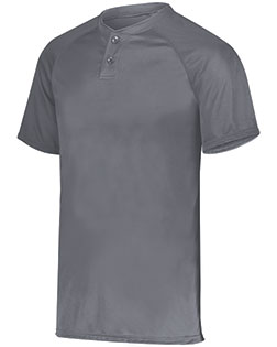 Augusta Sportswear 1565  Attain Wicking Two-Button Baseball Jersey at GotApparel