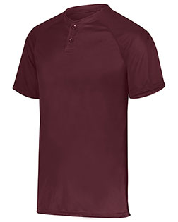 Augusta Sportswear 1565 Attain Wicking Two-Button Baseball Jersey at GotApparel