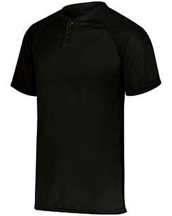 Augusta Sportswear 1566  Youth Attain Wicking Two-Button Baseball Jersey at GotApparel