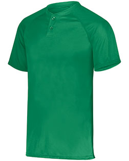 Augusta Sportswear 1566  Youth Attain Wicking Two-Button Baseball Jersey at GotApparel