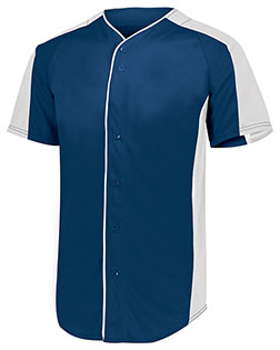 Augusta Sportswear 1655 Full-Button Baseball Jersey at GotApparel