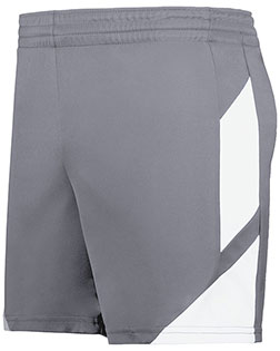 Augusta Sportswear 1738 Ladies Step-Back Modern Fit Basketball Shorts at GotApparel