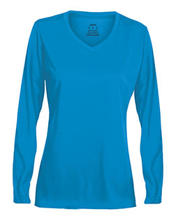 Augusta Sportswear 1788 Ladies NexGen Wicking Long Sleeve Tee at GotApparel