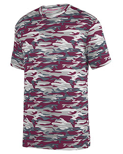 Augusta 1806 Boys Youth Camo Wicking Tee at GotApparel