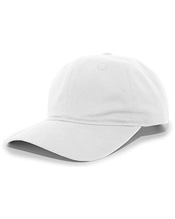 Augusta 220C  Brushed Cotton Twill Hook-And-Loop Adjustable Cap at GotApparel
