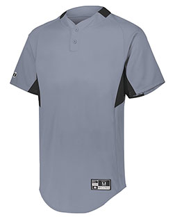 Augusta 221024 Men Game7 Two-Button Baseball Jersey at GotApparel