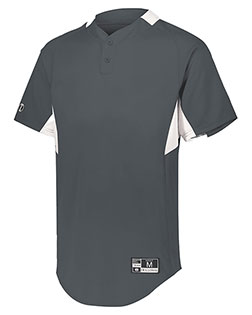 Augusta 221024 Men Game7 Two-Button Baseball Jersey at GotApparel