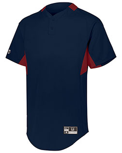 Augusta 221224 Boys Youth  Game7 Two-Button Baseball Jersey at GotApparel