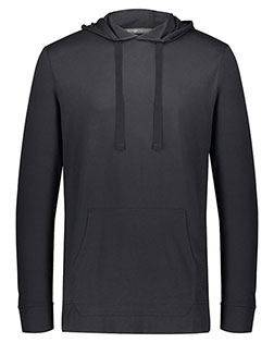 District Made - Mens Mini Stripe Full-Zip Hoodie Style DM390