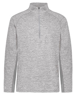 Augusta 222674 Boys Youth Electrify CoolcoreÂ® 1/2 Zip Pullover at GotApparel