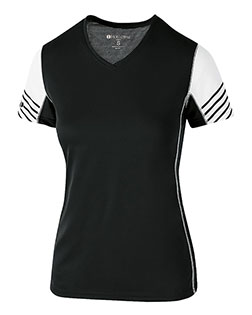 Augusta 222744 Women Ladies Arc Shirt Short Sleeve at GotApparel