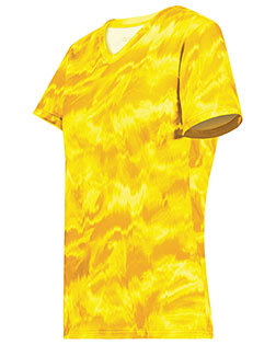 Augusta 222796 Women Stock Cotton-Toucha Poly Tee at GotApparel