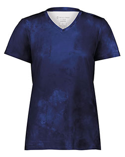 Augusta 222796 Women Stock Cotton-Toucha Poly Tee at GotApparel