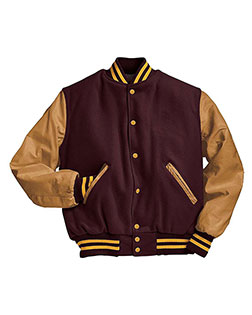 Augusta 224183 Men Varsity Jacket at GotApparel