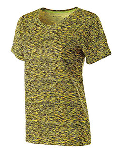 Augusta 229372 Women Ladies Space Dye Shirt Short Sleeve at GotApparel
