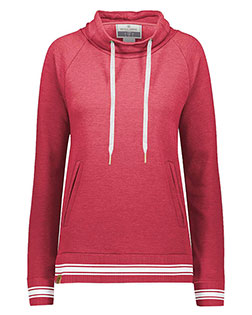 Augusta 229763 Women Ladies Ivy League Funnel Neck Pullover at GotApparel
