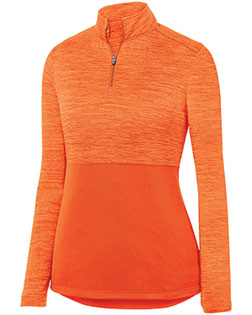 Augusta Sportswear 2909 Ladies Shadow Tonal Heather 1/4 Zip Pullover at GotApparel