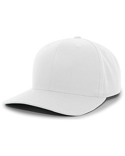 Augusta 302C  Cotton-Poly Hook-And-Loop Adjustable Cap at GotApparel