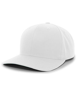 Augusta 302C Cotton-Poly Hook-And-Loop Adjustable Cap at GotApparel