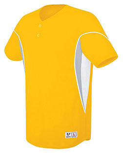 Augusta 312051 Boys Youth Ellipse Two-Button Jersey at GotApparel