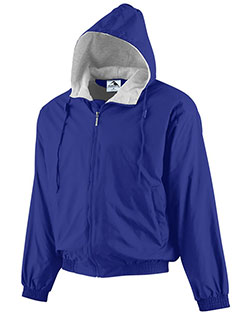 Augusta Sportswear 3281  Youth Hooded Taffeta Jacket/Fleece Lined at GotApparel